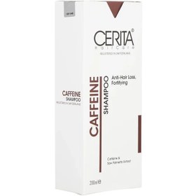 تصویر شامپو کافئین بدون سولفات سریتا CERITA CAFFEIN SULFAT FREE DRY HAIR SHAMPOO