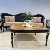 تصویر مبل کلاسیک چوبی روما 