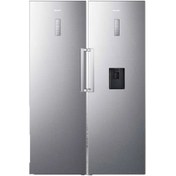 تصویر یخچال و فریزر دوقلو هایسنس مدل RS370S-FS270S 