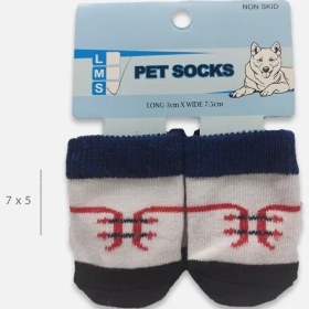تصویر جوراب سگ و گربه سایز S 