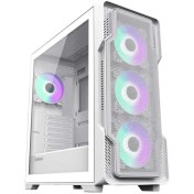 تصویر کیس کامپیوتر گیم مکس GameMax Siege White E-ATX Mid Tower Gaming 