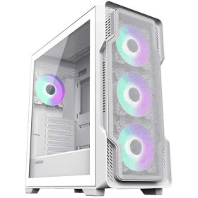 تصویر کیس کامپیوتر گیم مکس GameMax Siege White E-ATX Mid Tower Gaming 