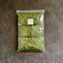 تصویر سبزی پلو با سیر 