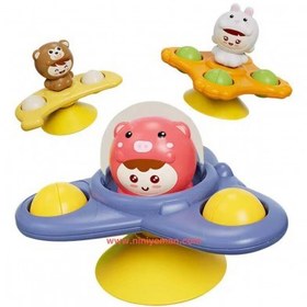 تصویر اسپینر جغجغه ای آدمک (3 عددی) 