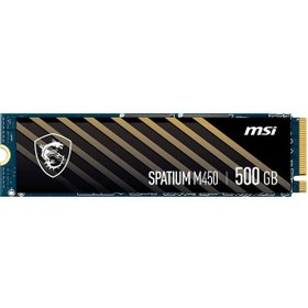 تصویر اس اس دی ام اس آی SPATIUM M450 MSI SPATIUM M450 500GB 2280 NVMe PCIe Gen4X4 M.2 SSD