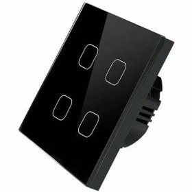 تصویر کلید چهارپل لمسی - wifi 