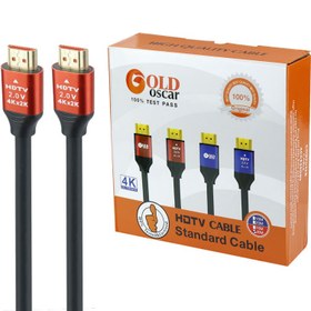 تصویر کابل Gold Oscar HDMI 4K 20m Gold Oscar HDMI 4K 20m Cable