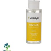 تصویر محلول پاک کننده آرایش ویتالیر مدل ویتامین سی حجم 250 میلی لیتر 