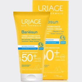 تصویر ضدآفتاب تسکین دهنده بریسان اوریاژ مدل URIAGE Bariesun Moisturizing cream Spf50 