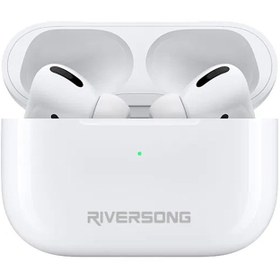 تصویر ایرفون بلوتوثی Riversong مدل Airfly L5 EA267 سفید ایرفون بی سیم مدل Airfly L5 EA267