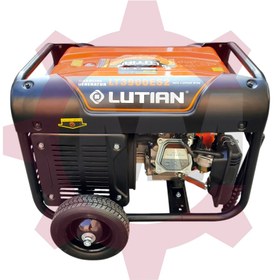 تصویر موتور برق 3.5 کیلو وات استارتی با چرخ و دسته لوتیان مدل LUTIAN LT3900ES2 