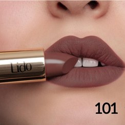 تصویر رژلب جامد مات لیدو Lido - 101 PURE MATT LIPSTICK Lido