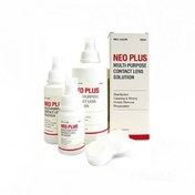 تصویر محلول شستشوی لنز نئو پلاس نئو ویژن 130 میل ا NEO VISION Neo Plus contact lens solution130 ml NEO VISION Neo Plus contact lens solution130 ml