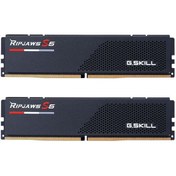 تصویر رم دسکتاپ DDR5 دو کاناله ۵۲۰۰ مگاهرتز جی اسکیل مدل RIPJAWS S5 ظرفیت ۹۶ گیگابایت CL40 (کارکرده) G.Skill Ripjaws S5 96GB 48GB 5200MHz CL40