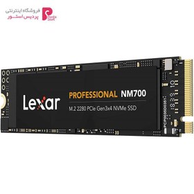 تصویر حافظه SSD لکسار NM700 M.2 ظرفیت 512 گیگابایت LEXAR NM700 512GB M.2 2280 SSD Drive