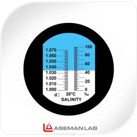 تصویر دستگاه رفرکتومتر شوری سنج چشمی ATC 