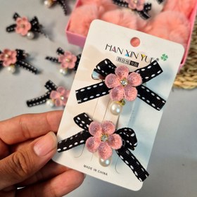 تصویر گلسر گل و مروارید(2عددی) 