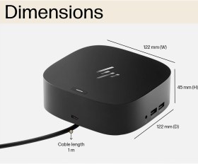 تصویر هاب USB-C استوک HP G5 