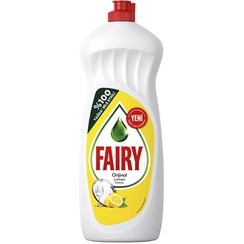 تصویر مایع ظرفشویی فیری با رایحه لیمو حجم 650 میل Fairy Bulasik Elde Yikama Deterjani Limonlu 650ml