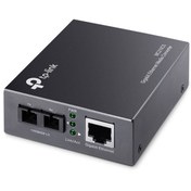 تصویر مبدل فیبر نوری تی پی لینک مدل MC210CS تک حالته گیگابیتی 