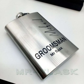 تصویر قمقمه جیبی استیل 