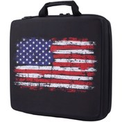 تصویر کیف ps4 طرح پرچم آمریکا 