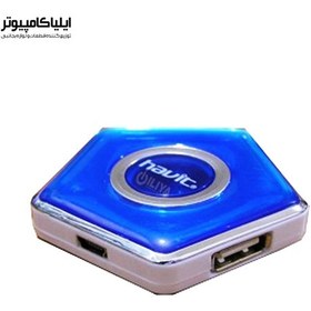 تصویر هاب USB 2.0 چهار پورت هویت مدل HV-H08 