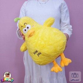 تصویر عروسک گلابی مدل جوجه اردک Pear duck doll