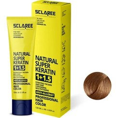 تصویر رنگ مو اسکلاره شماره 8.8 حجم 120 میلی لیتر رنگ بلوند زیتونی روشن E9Z 