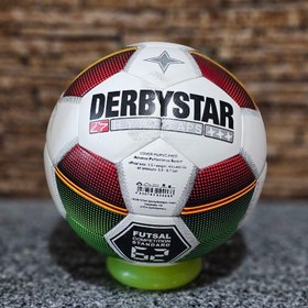 تصویر توپ دوخت فوتسال تنبل دربی استار سالنی ساخت پاکستان DERBYSTAR