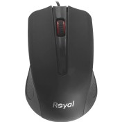 تصویر ماوس باسیم Royal مدل M257 – مشکی – RYL 