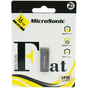 تصویر فلش ۱۶ گیگ میکروسونیک Microsonic Flat 