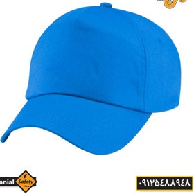 تصویر کلاه نقاب دار آبی 