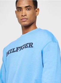 تصویر سویشرت با لوگو برند Tommy Hilfiger Logo Sweatshirt