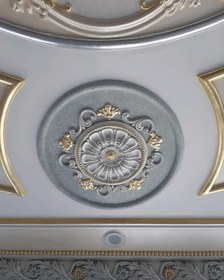 تصویر گل سقفی D410 