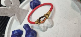 تصویر دستبند چرمی امگا 