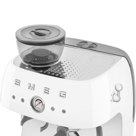 تصویر اسپرسوساز اسمگ مدل EGF03 سفید SMEG Espresso Maker EGF03WHEU