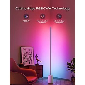 تصویر چراغ هوشمند گووی مدل Lyra RGBICWW Corner Floor Lamp H6072 Govee Lyra RGBICWW Corner Floor Lamp H6072