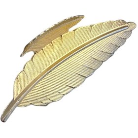 تصویر کلیپس مینیمال پر طلایی 