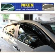تصویر بادگیر خودرو NISSAN QASHQAI 2007 2013 باد شیشه ای با CHROME 4 MaviTuning 