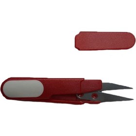 تصویر قیچی سرنخ زن غلاف دار (کیفیت اعلا) ا Curling scissors red Curling scissors red