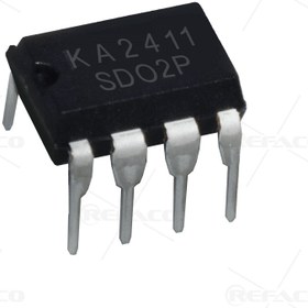 تصویر آی سی تلفن REFACO 8PIN,DIP,Telephone Tone Ringer KA2411 