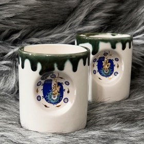 تصویر جامدادی و لیوان شبدر 