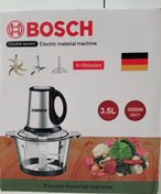 تصویر خردکن بوش ظرفیت ۳.۵ لیتر ۶ تیغه طلایی و ۴ تیغه استیل ضد زنگ 