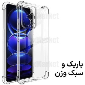 تصویر کاور ونزو مدل Clear مناسب برای گوشی موبایل شیائومی Poco X5 5G / Redmi Note 12 5G 