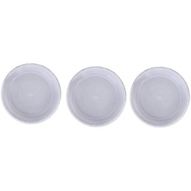 تصویر زیرگلدانی مدل p6 - 17 cm (13) بسته 3 عددی - سبز 