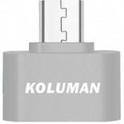 تصویر تبدیل KOLUMAN OTG Micro USB مدل K-OT04 