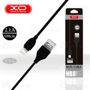 تصویر کابل لایتنینگ ایکس او XO NB8 Cable توان 2.1 آمپر و طول 1 متر 