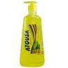 تصویر ژل مو آتوسا (Atousa) مدل Aloe vera رنگ زرد حجم 750 میلی‌ لیتر ژل مو