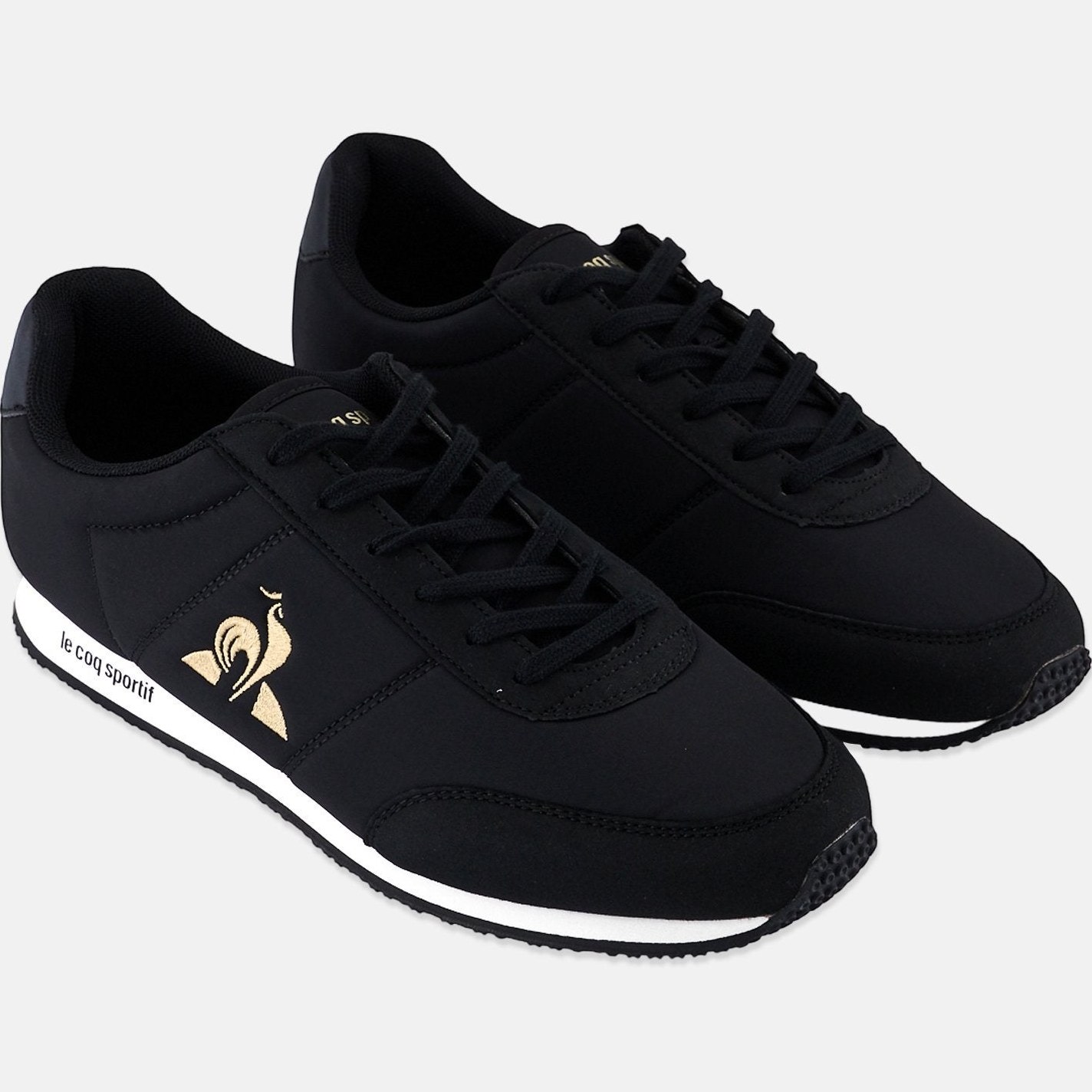 خرید و قیمت کفش مردانه کژوال Race Rone با بند، مشکی برند le coq